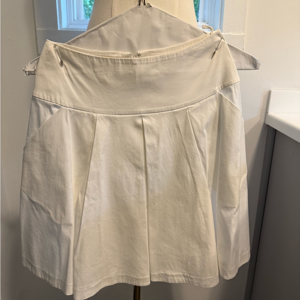 Prada White Skirt